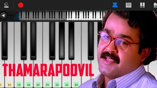 Thamarapoovil Vazhum  Piano Tutorial  Chandralekha [upl. by Ettedualc]