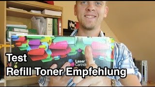 Test Refill Toner für Laserdrucker  Toner Test  Laserdrucker Toner [upl. by Baudin]