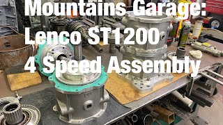 Mountains Garage Lenco ST1200 4 Speed Transmission Assembly [upl. by Skipton276]