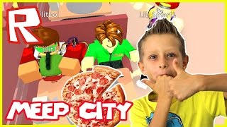 MeepCity  PIZZA PARTY with GamerGirl  Roblox [upl. by Petromilli]