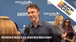 Interview with Drew Starkey— Newport Beach Film Honors X Variety’s Actors to Watch [upl. by Oeniri]