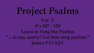 Psalm 119169176 Tau The 22nd Part Tune Agawam Scottish Metrical Psalter 1650 [upl. by Nimajneb346]