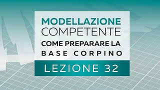 Modellazione competente Come preparare la base corpino e manica per i capi spalla  Lezione 32 [upl. by Nnaeed]