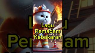 Lagu pemadam versi anakanak kucing animasikucing funny animasikucinglucu kucingimut cat [upl. by Kedezihclem]