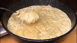 Das tollste PastaRezept in 8 Minuten Leckere Spaghetti mit cremiger Sauce [upl. by Snider984]