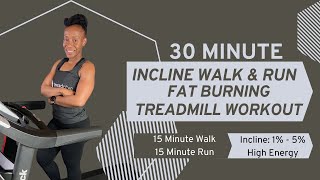 30 Minute CalorieBurning Treadmill Workout Treadmill Workout To Help With Weight Loss [upl. by Wakefield377]