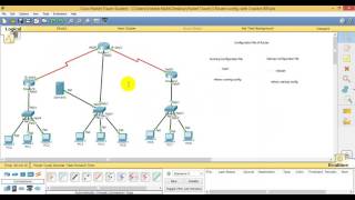 How to Create Backup of Running Configuration on TFTP Server of CISCO Router [upl. by Ahsineb387]