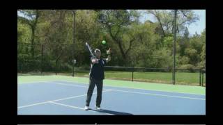 Tennis High Forehand Volley V2 [upl. by Loree]