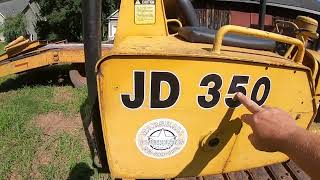 John Deere 350 bulldozer coldstart [upl. by Sug181]