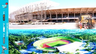 A la découverte de la réhabilitation du stade Léopold Sédar Senghor [upl. by Aneekahs]