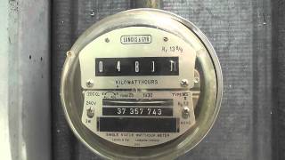 Landis amp Gyr MS  Watthour meter [upl. by Candi]