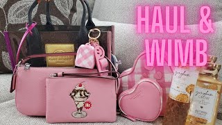 Pink amp Gingham Haul  Kurt Geiger Southbank Mini Tote [upl. by Nnylsoj]