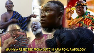 Manhyia rejects Afia Pokua amp Mona Gucci apology after insulting Otumfuo  SuroWiase [upl. by Jarrad834]