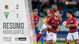 Highlights  Resumo Santa Clara 31 Estoril Praia Liga 2223 13 [upl. by Chubb]