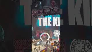 Minoru Suzuki aew entrance from grandslam 2024 Arthur Ashe stadium [upl. by Prudy]