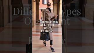 Different Types Of Elegant Ladies Example [upl. by Nissa]