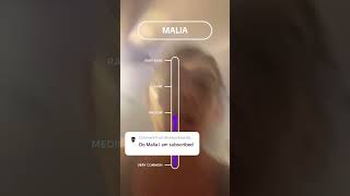 Malia NAME RARITY TikTok Challenge 🔥🔥🔥 shorts tiktok challenge [upl. by Nylg]