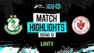 SSE Airtricity Mens Premier Division Round 10  Shamrock Rovers 30 Sligo Rovers  Highlights [upl. by Spatz]