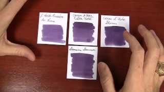 Comparing Caran dAche Chromatics Inks [upl. by Stretch476]