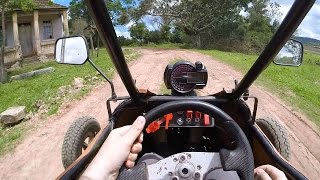 Kart Cross 250cc CrossKart Buggy Onboard [upl. by Haneehs]