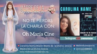 CAROLINA NAME EN VIVO CHARLAS OH MARIA CINE [upl. by Ress]