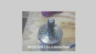 ZOLLERN 36ZHP 3 25 L Ex Gearbox Repair [upl. by Arehc839]