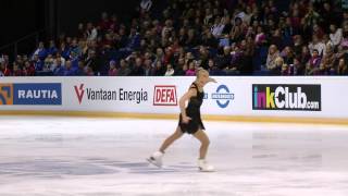 Finlandia Trophy 2012 Espoo 7102012 Ladies Free Skating Kiira Korpi FIN [upl. by Payson]