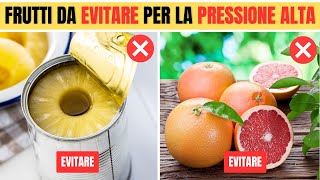 I 5 peggiori frutti per la pressione alta [upl. by Conni]