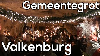 Kerstmarkt in Gemeentegrot Valkenburg [upl. by Orville]