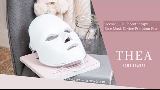 How to use Deesse LED Phototherapy Face Mask Device Premium Pro [upl. by Guenevere]