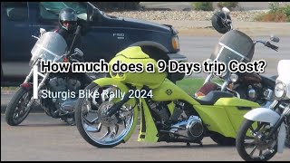 How Much Does a 9 Days Trip to Sturgis Bike Rally Cost [upl. by Adaj]