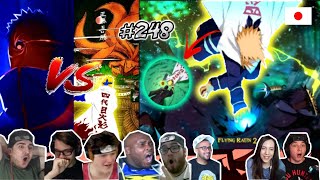 ⚡Minato Vs Tobi amp Nine Tails🦊 Reaction Mashup Naruto Shippuden 248  SUB [upl. by Mcwherter355]