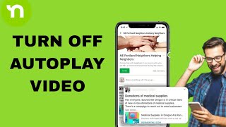 How To Turn Off Autoplay Video On Nextdoor App [upl. by Allain650]