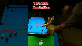 Billiards Efren Reyes Two Rail Bank Shot 🎱 shorts pool trickshots sports [upl. by Fanestil499]