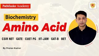 Amino Acid  Biochemistry  Pranav Kumar  CSIR NET  GATE  ICMR  IIT JAM  Pathfinder Academy [upl. by Zsuedat563]