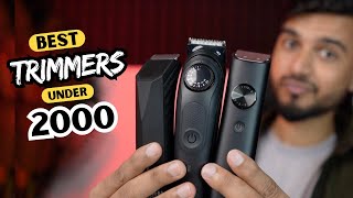 Best Trimmer under 2000 in India 2024 besttrimmer trimmerformen [upl. by Alegnatal]