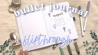 BULLET JOURNAL FLIPTHROUGH  Custom Journal Flipthrough 38  2022 Bullet Journal Setup  Craspire [upl. by Mcclimans]