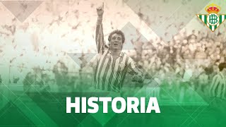 Poli Rincón Pichichi de LaLiga en la temporada 19821983 ⚽🥅  HISTORIA  Real Betis Balompié [upl. by Quincy]