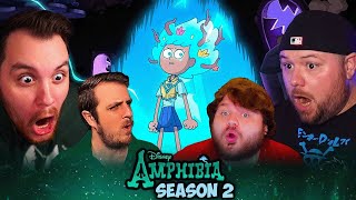 Amphibia Season 2 Episode 18 19 and 20 Group Reaction  True Colors [upl. by Boggers]