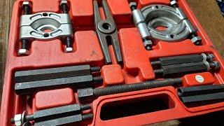 Pittsburgh Bearing Puller Set Review [upl. by Claudine894]