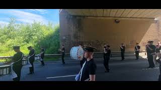 Cambuslang Britannia flute band Coatbridge  Central Scotland boyne celebrations 2022 [upl. by Idnym]