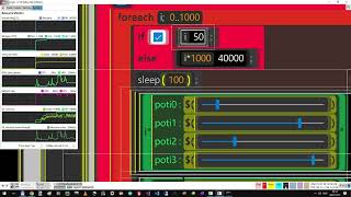 Experimental DLang IDE  Testing linear sliders [upl. by Yvor633]