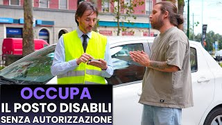 Occupa il Posto Disabili senza Autorizzazione Riceverà una grande Lezione [upl. by Kaylee]