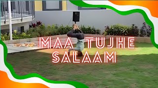 Maa tujhe salaam  Independence day dance  Best patriotoc dance 2024 [upl. by Tnelc121]