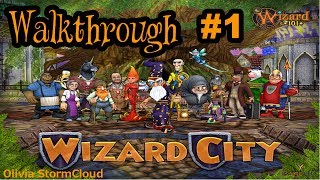 Wizard101 Wizard City Part 1  A New Journey [upl. by Sivra969]