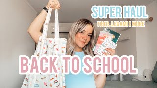 BACK TO SCHOOL  super haul Tiger Legami e more 💗 [upl. by Nilram596]