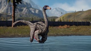 Ornithomimus JWA Port  Jurassic World Evolution 2 Modding [upl. by Penman]