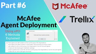 McAfee ePO Agent Deployment [upl. by Eahc]