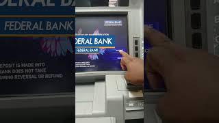 How to Deposit Cash in Federal Cash deposit machine Without ATM atm cash federal cdm shorts [upl. by Imiaj838]