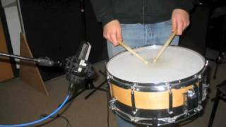 Snare Drum Microphone Technique 1 [upl. by Etolas801]